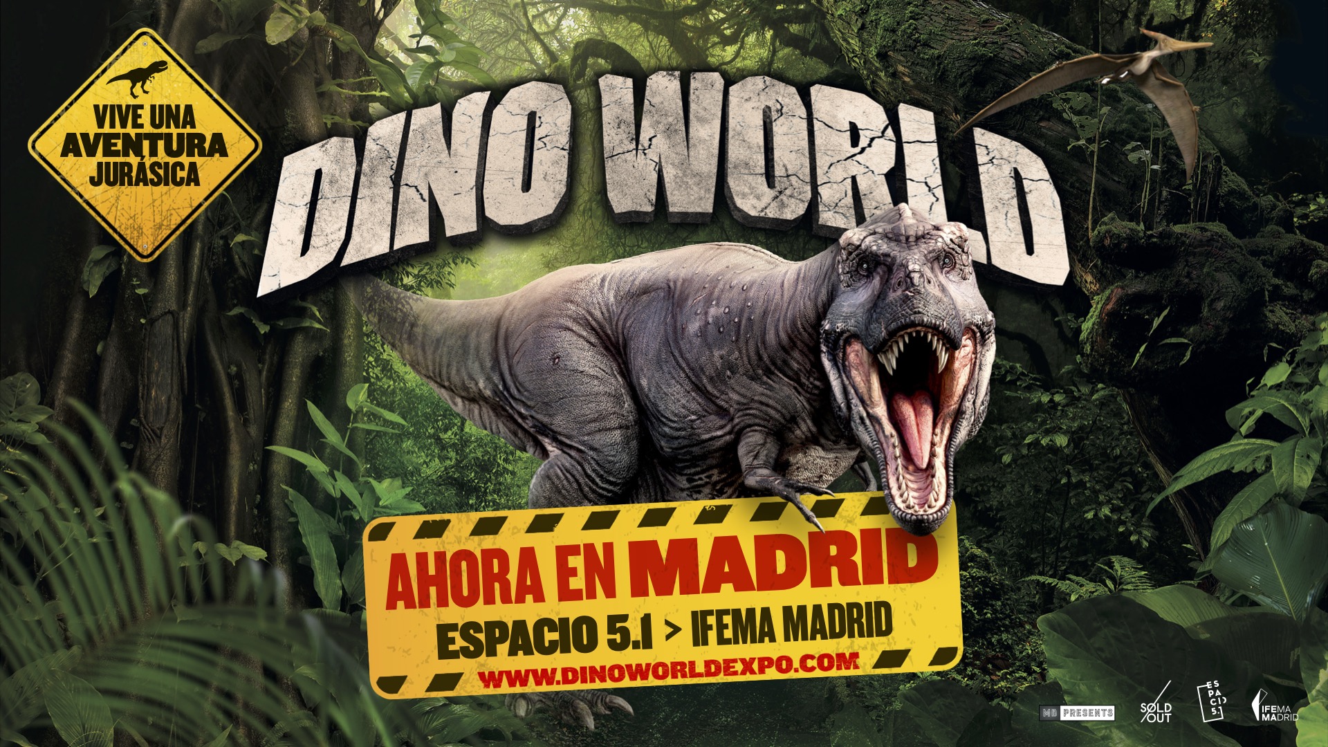 DINO WORLD LLEGA AL ESPACIO DE IFEMA MADRID | SOLD OUT DINO WORLD LLEGA AL ESPACIO DE IFEMA MADRID | SOLD OUT